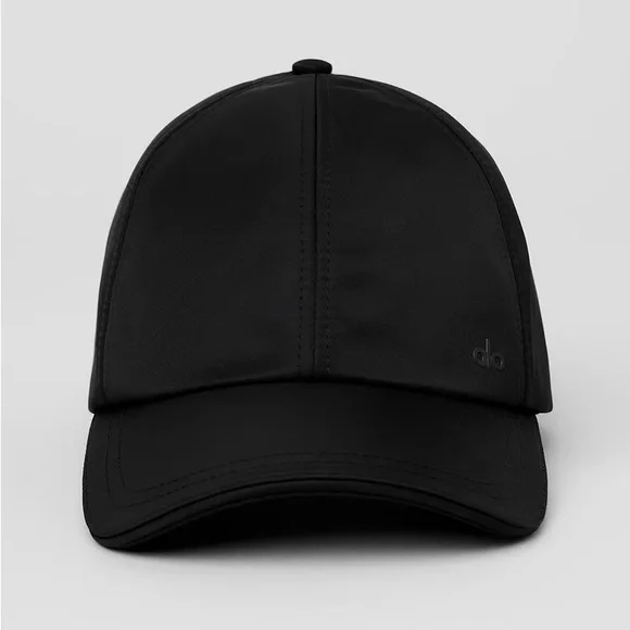 ALO Yoga Satin Off-Duty Cap - Black - Picture 4 of 10